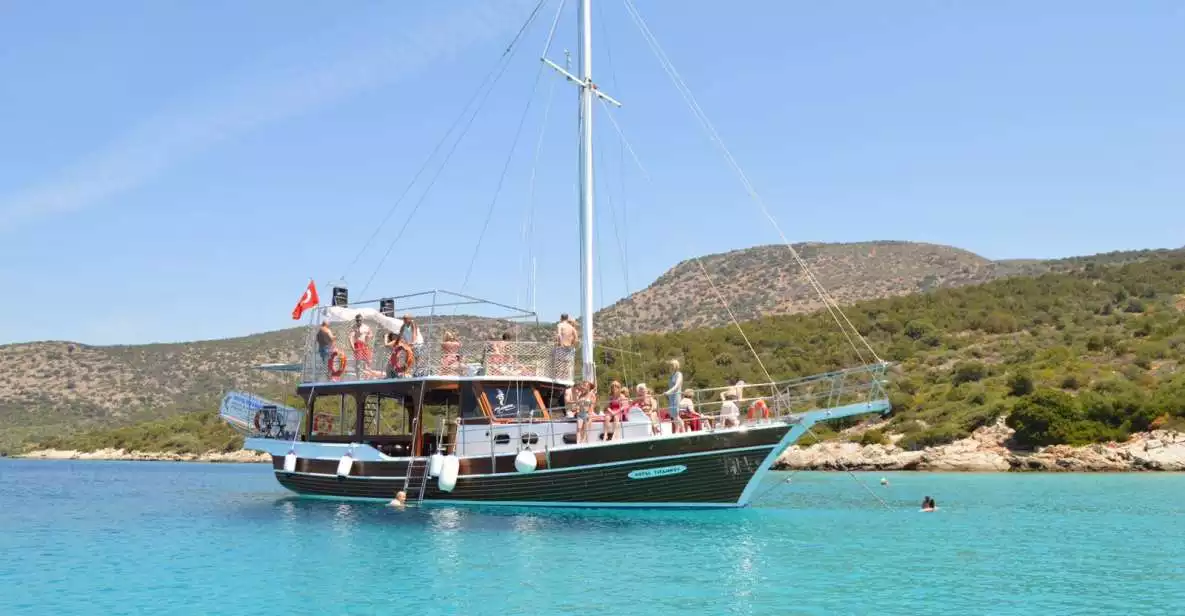 Bodrum: Black Island Boat Tour with Lunch | GetYourGuide