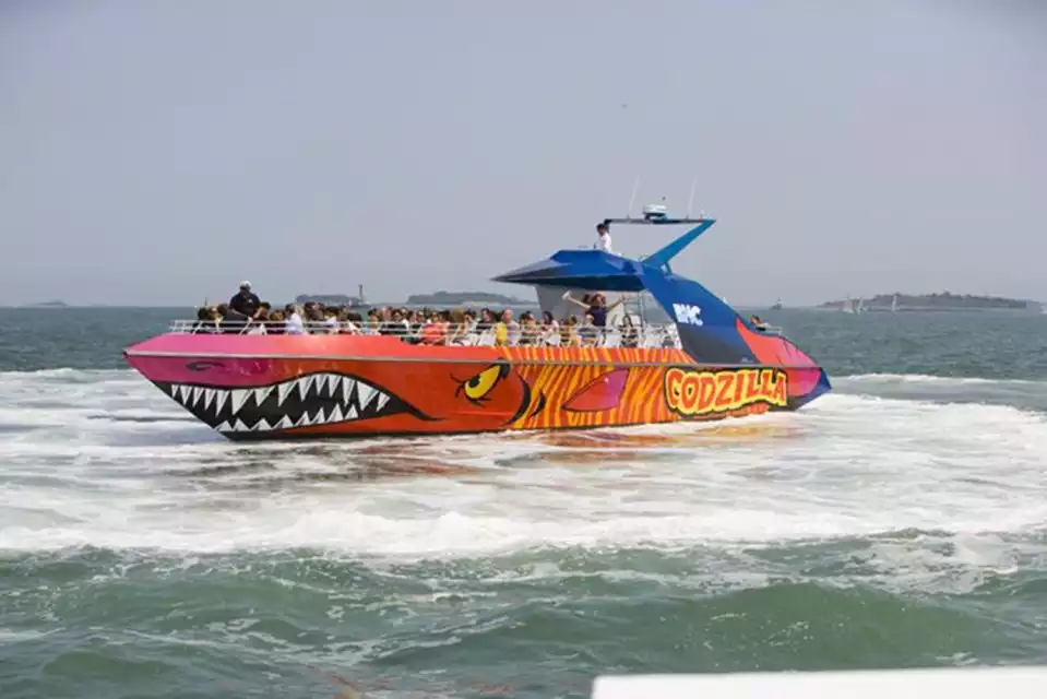 Boston Harbor Codzilla High Speed Thrill Boat | GetYourGuide