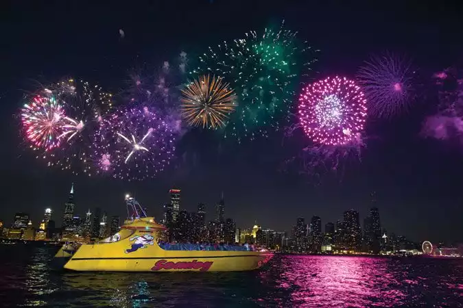 Chicago Seadog Speedboat Fireworks Cruise on Lake Michigan | GetYourGuide