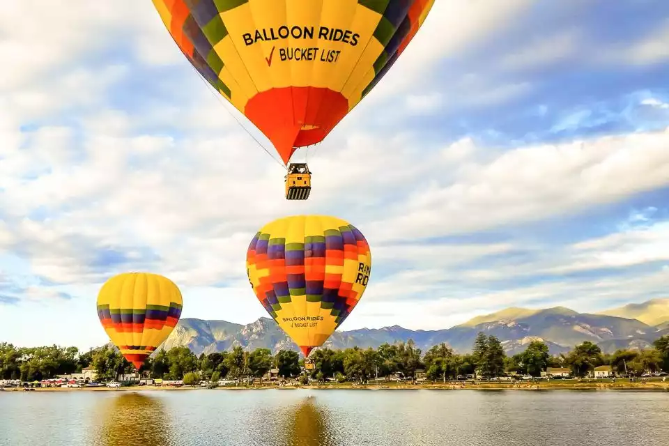 Colorado Springs: Sunrise Hot Air Balloon Flight | GetYourGuide