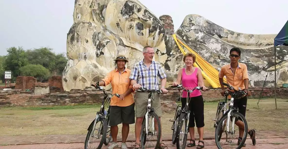 Colors of Ayutthaya: UNESCO Heritage 6 hour Bicycle Tour | GetYourGuide