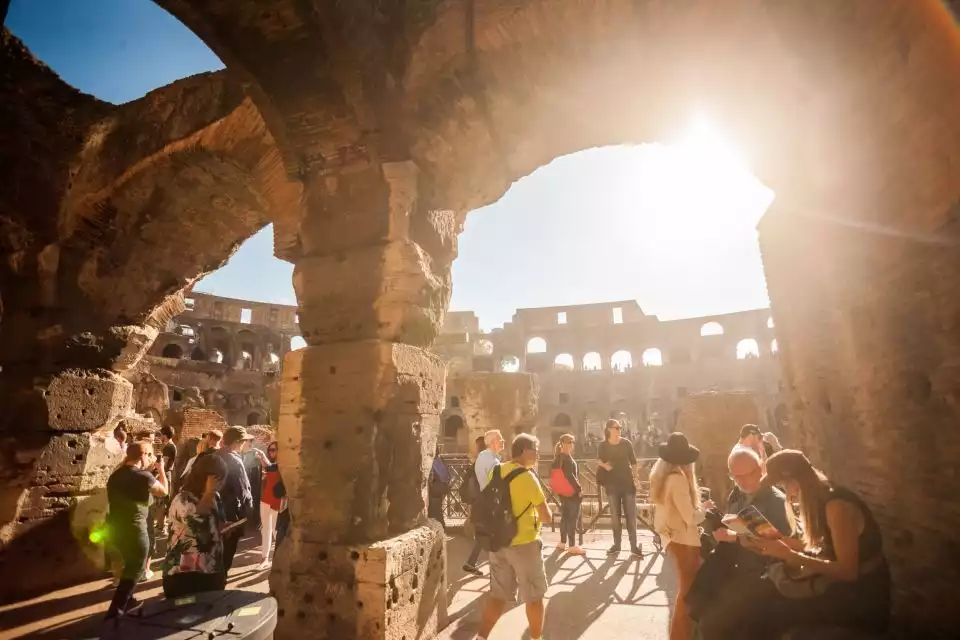 Colosseum: Tour with Underground & Arena Floor and Ticket to Roman Forum & Palatine Hill | GetYourGuide