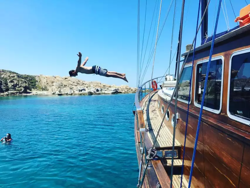 From Mykonos: Delos & Rhenia Islands Boat Trip with BBQ | GetYourGuide