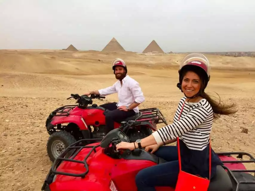 Desert Safari by Quad Bike Around Pyramids | GetYourGuide