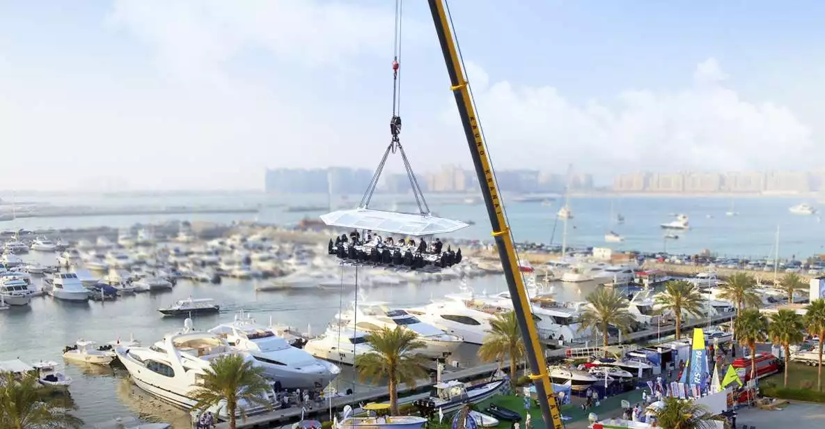 Dubai: Dinner in the Sky Experience | GetYourGuide