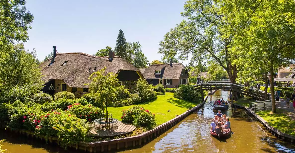 From Amsterdam: Giethoorn & Enclosing Dike Full-Day Tour | GetYourGuide