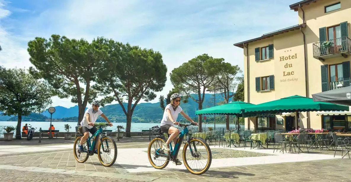 From Cardano: Tremezzina Full-Day E-Bike Tour with Lunch | GetYourGuide