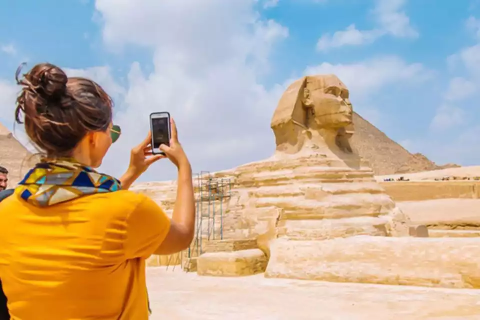 From Giza/Cairo: Pyramids, Sphinx, and NMEC Tour with Lunch | GetYourGuide
