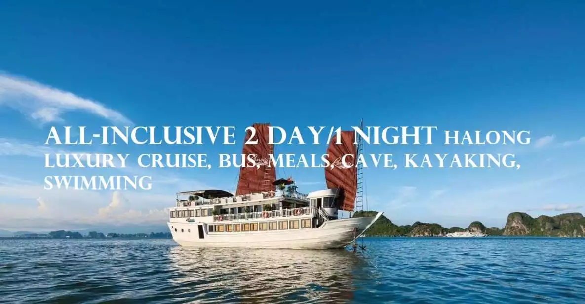 From Hanoi: 2-Day Ha Long Bay Cruise with Activities | GetYourGuide