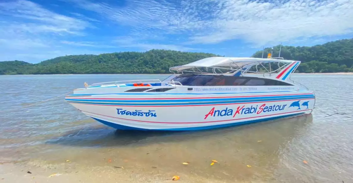 From Krabi: Phi Phi Island Full-Day Private Speed Boat Tour | GetYourGuide