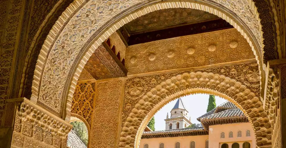 From Malaga: Alhambra Full-Day Tour without Nasrid Palaces | GetYourGuide