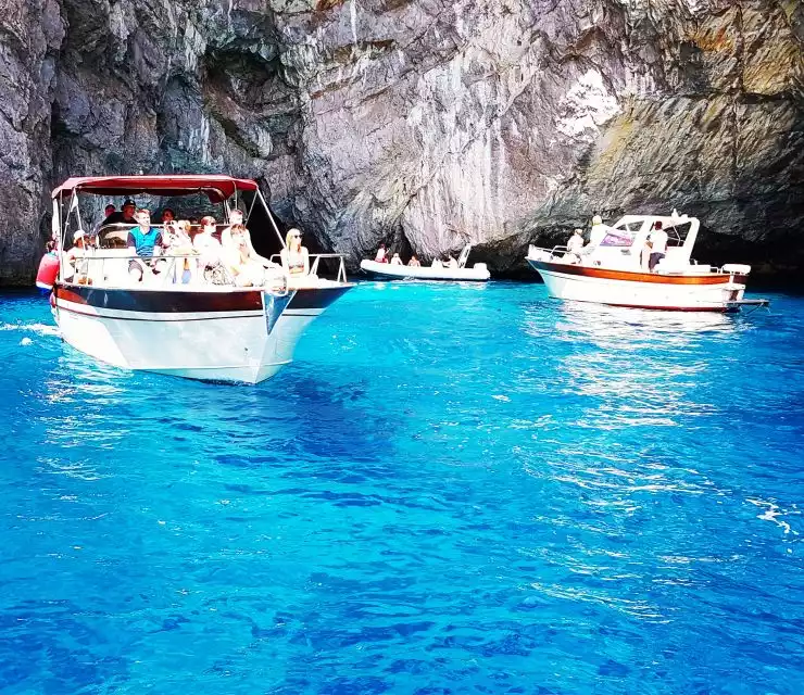 From Sorrento: Capri Island Boat Tour with Snacks and Drinks | GetYourGuide