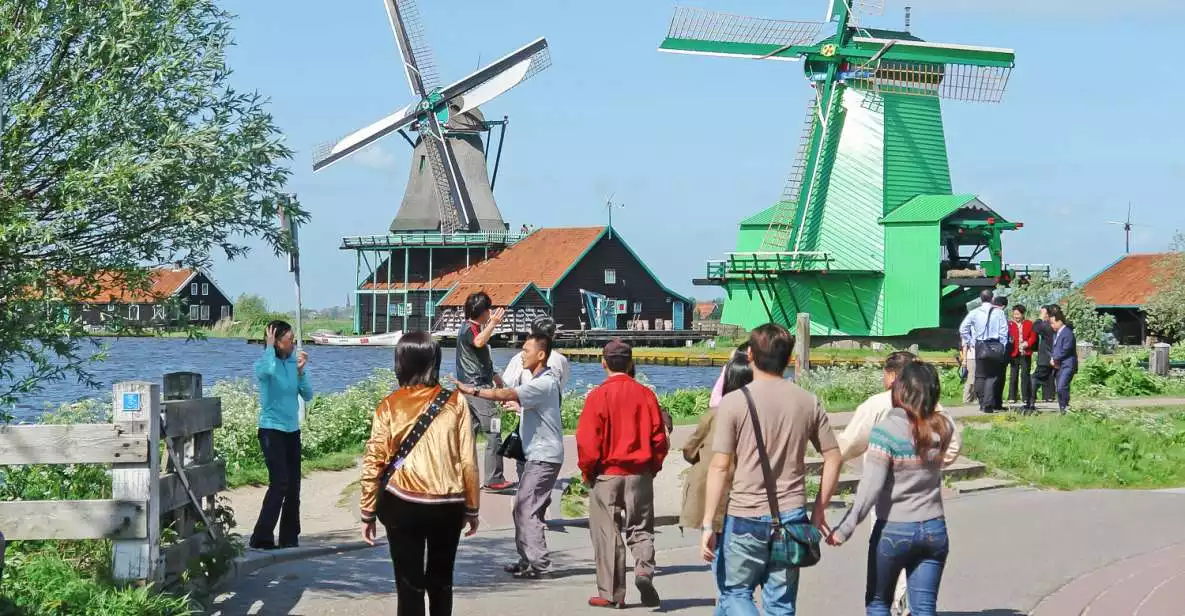 From Amsterdam: Zaanse Schans Windmills Half-Day Tour | GetYourGuide