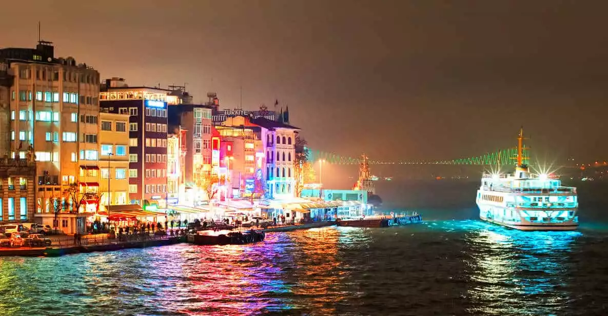 Istanbul: Bosphorus Night Dinner Cruise | GetYourGuide