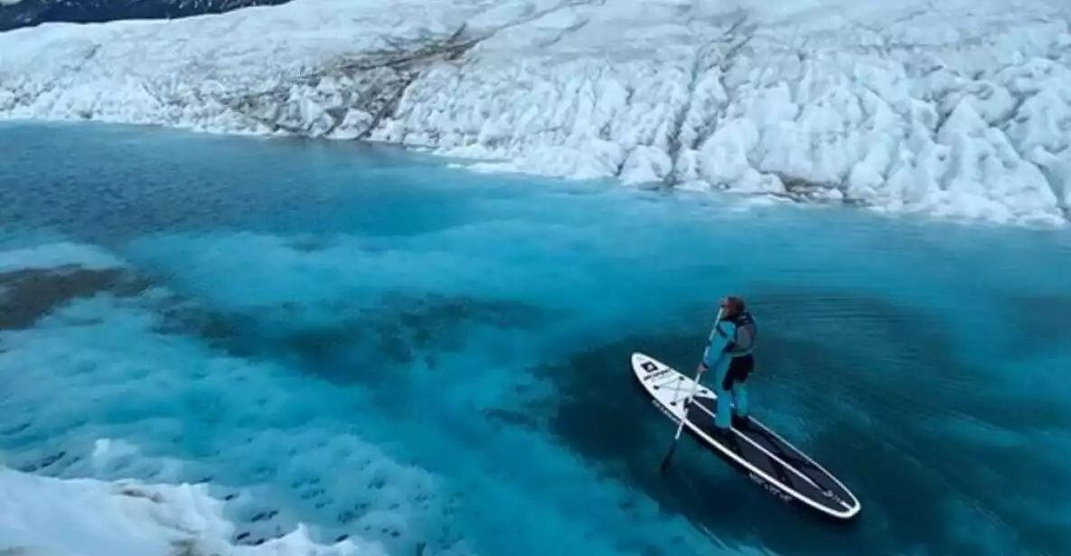 Anchorage: Knik Glacier Helicopter and Paddleboarding Tour | GetYourGuide