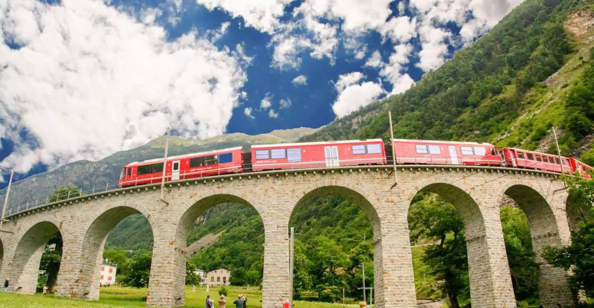 From Milan: Lake Como, St. Moritz & Bernina Train Day Trip | GetYourGuide