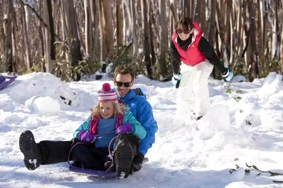 From Melbourne: Lake Mountain Snow Experience | GetYourGuide