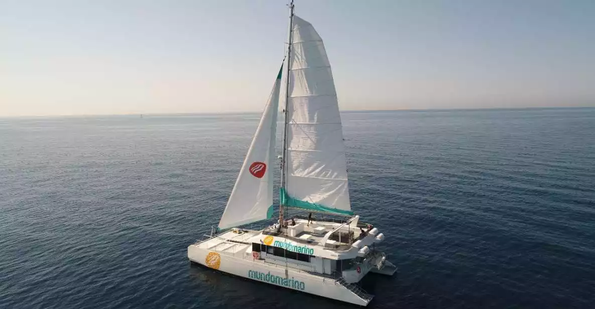 Malaga: Catamaran Sail with Swimming and BBQ Lunch | GetYourGuide