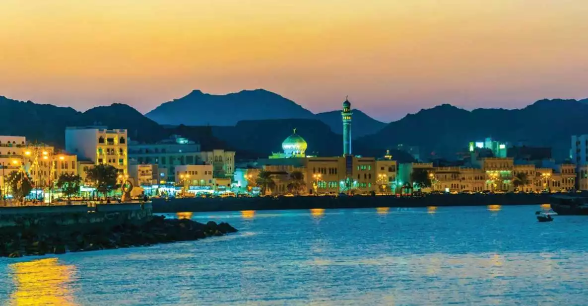 Muscat by Night with Local Dinner from Muscat | GetYourGuide