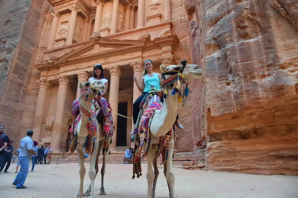 Amman: Petra, Wadi Rum, and Dead Sea 2-Day Camp Tour | GetYourGuide