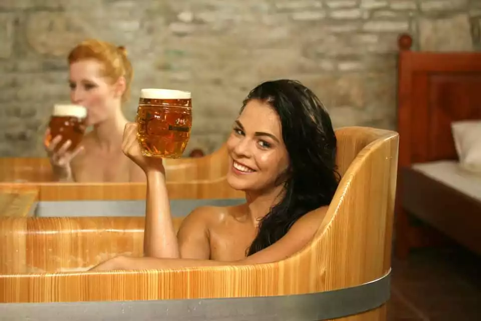 Prague: Beer Bath With Unlimited Beer | GetYourGuide