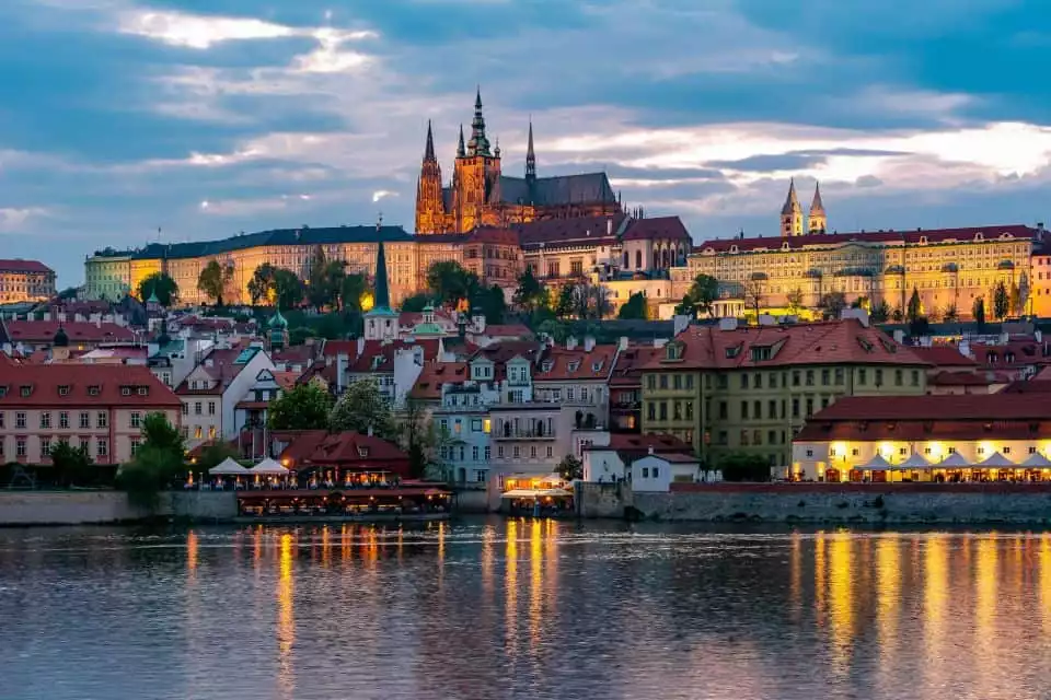 Prague: Sightseeing Dinner Cruise on Open-Top Glass Boat | GetYourGuide