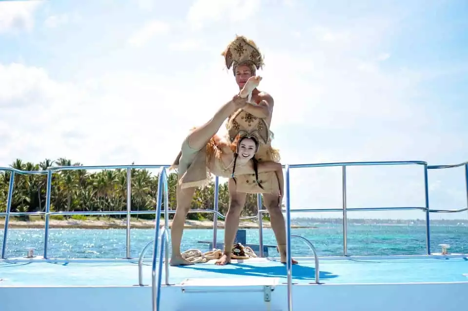 Punta Cana: Catamaran Tour with Taiguey Emotion Show | GetYourGuide
