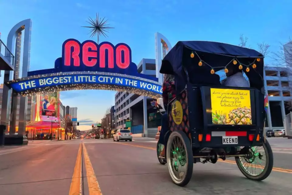 Reno: Downtown Pedicab Motorized Tour | GetYourGuide