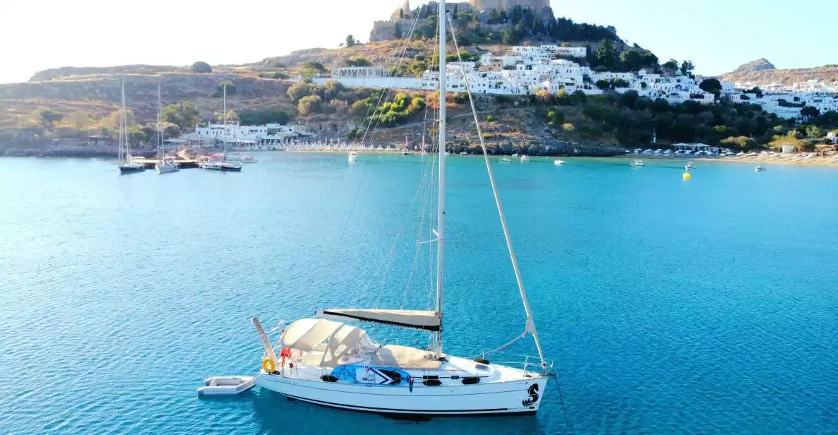 Rhodes: Kallithea & Antony Quinn Bay Private Sailing Trip | GetYourGuide