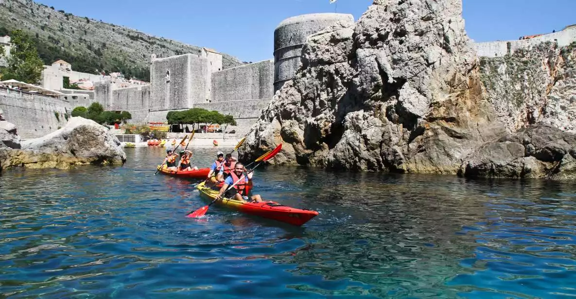 Dubrovnik: Day or Sunset Sea Kayaking Tour with Fruit Snack | GetYourGuide