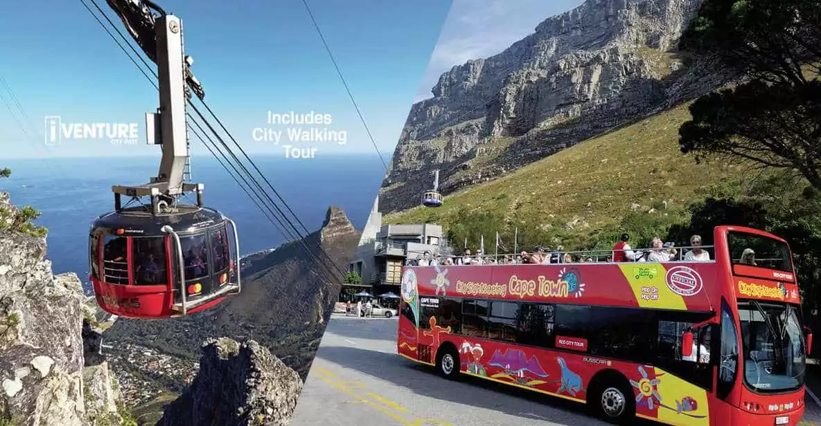 Table Mountain Cable Car Ticket & Hop-On Hop-Off Bus Combo | GetYourGuide