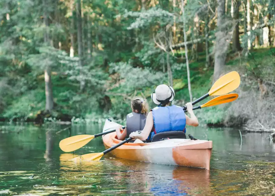 Visaginas: Full-Day Šventoji River Kayaking with Lunch | GetYourGuide