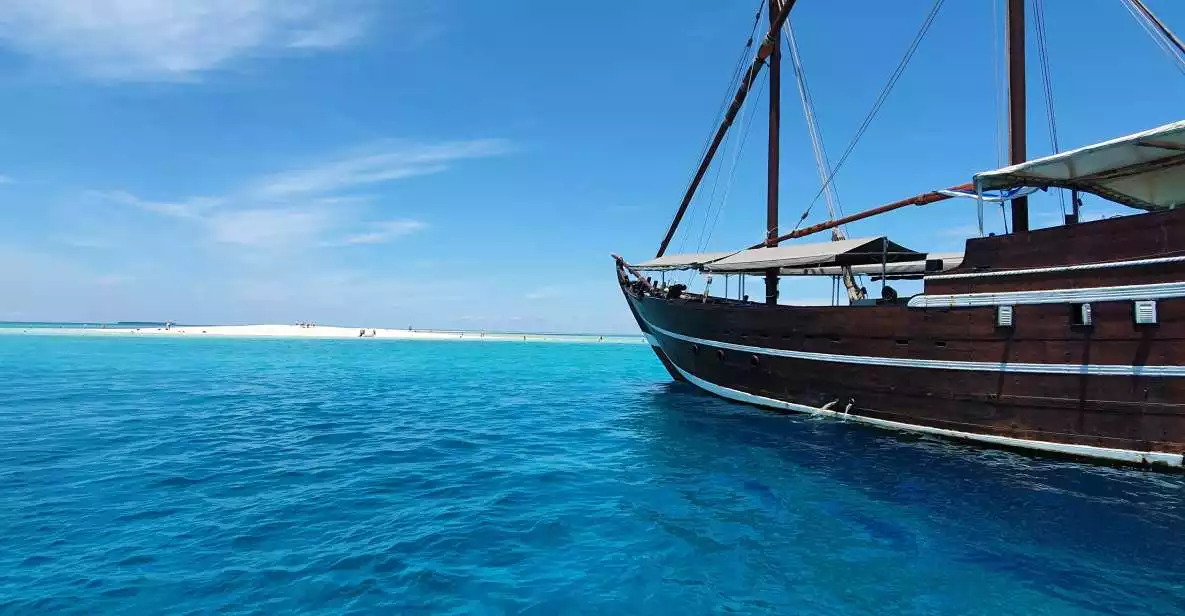Zanzibar Island Day Cruise to Nvinge Sandbank | GetYourGuide